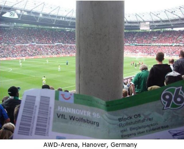 Najgorsze miejsca na stadionach 16